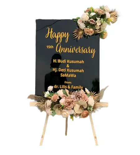 Papan Bunga Akrilik Greges